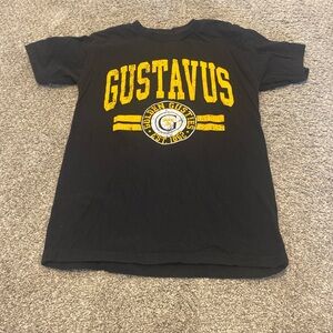 Gustavus Black Short Sleeve Tee